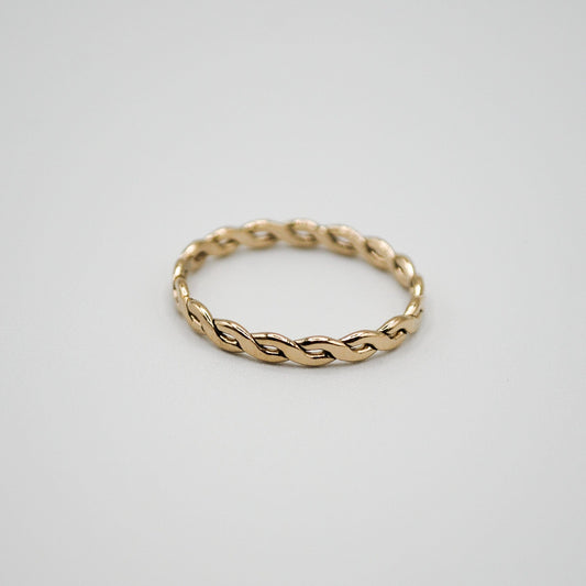 Gold Filled Braided Ring