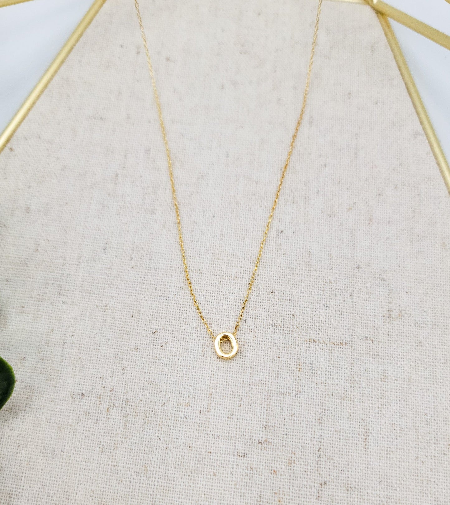 Skye Gold Initial Necklace