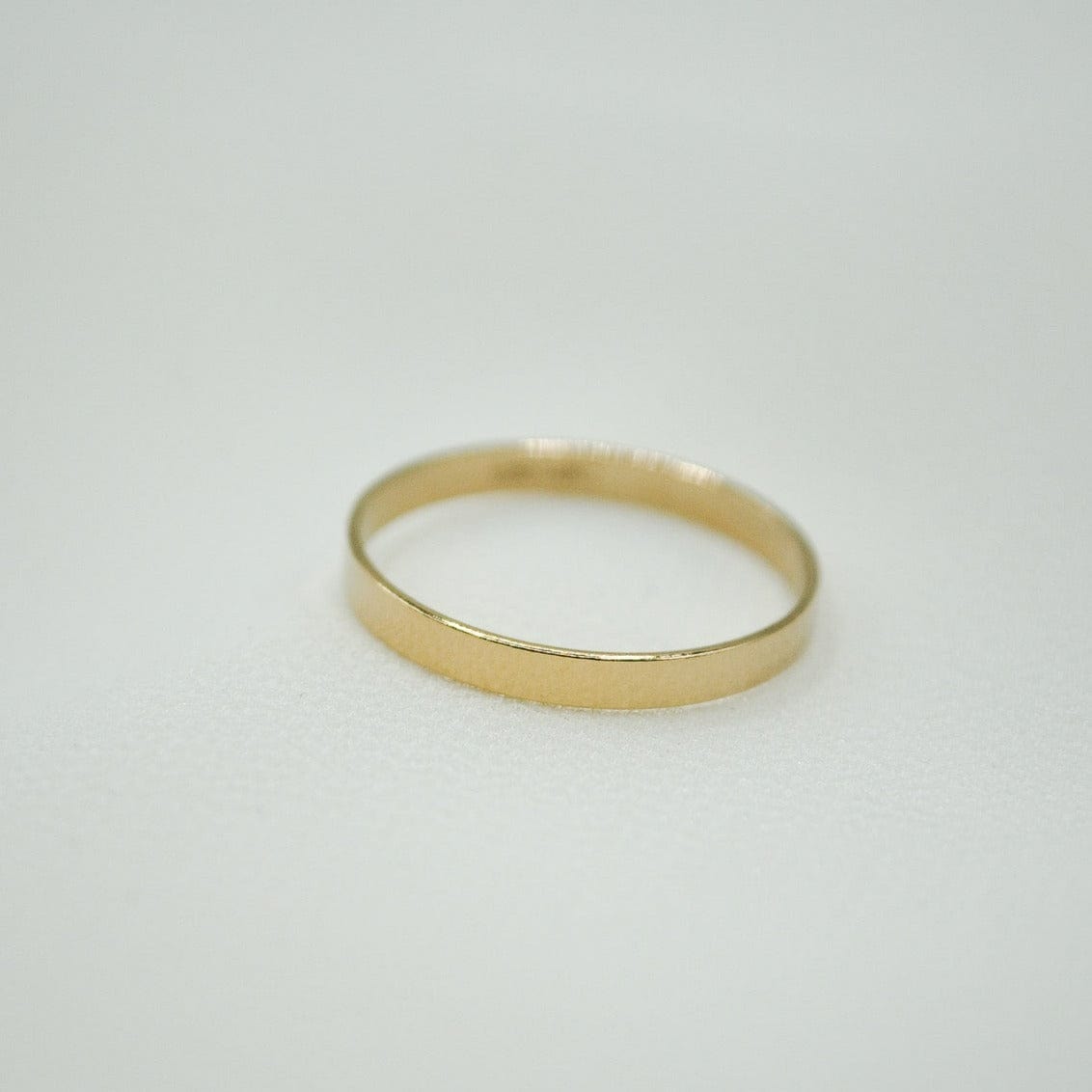 Gold Filled Thick Band Ring