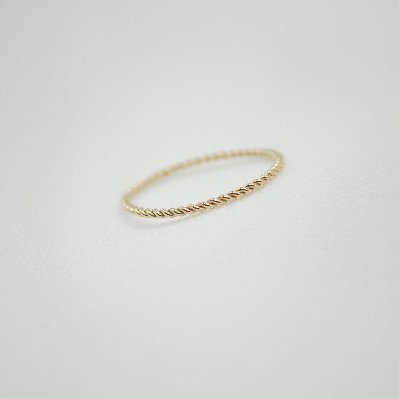 Gold Filled Twisted Band Ring