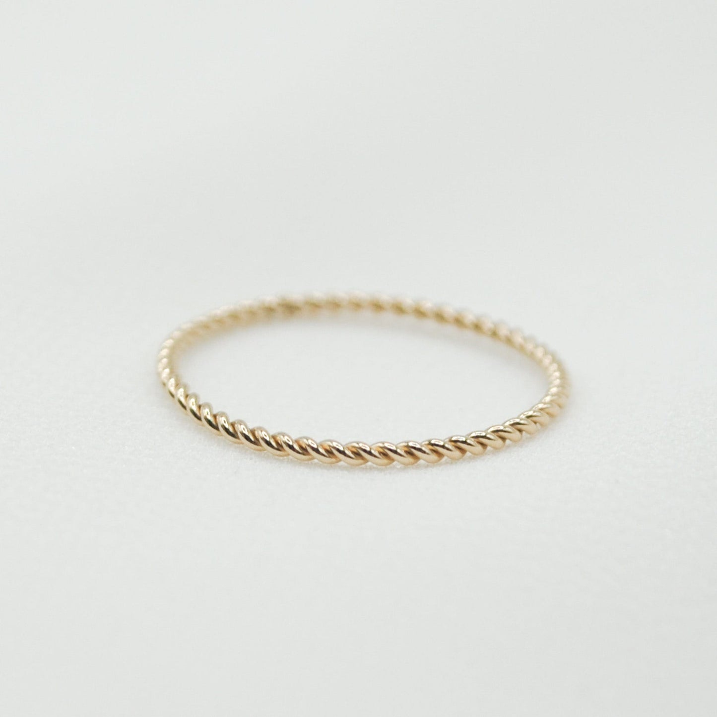 Gold Filled Twisted Band Ring