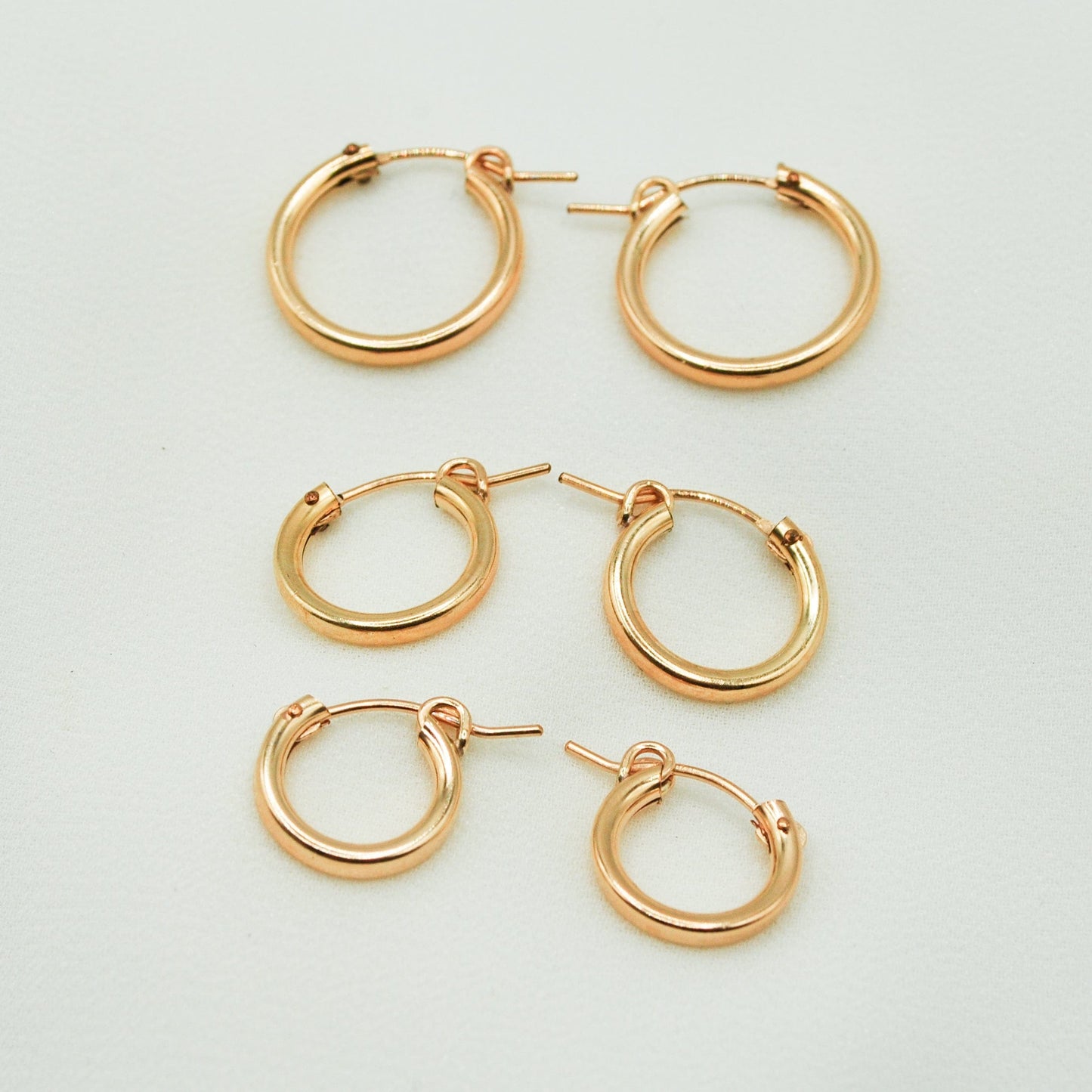Calliope Hoops - Gold Filled