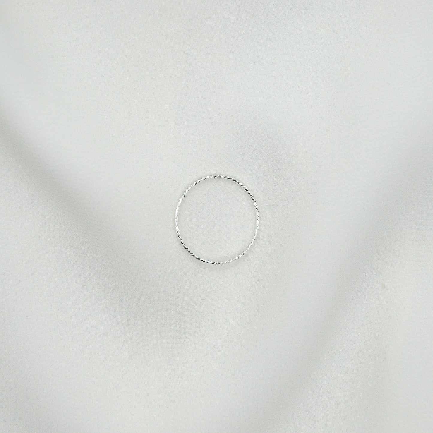 Sterling Silver Sparkling Ring