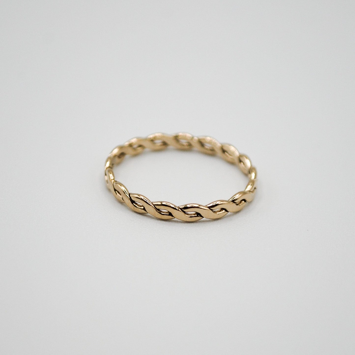 Gold Filled Braided Ring