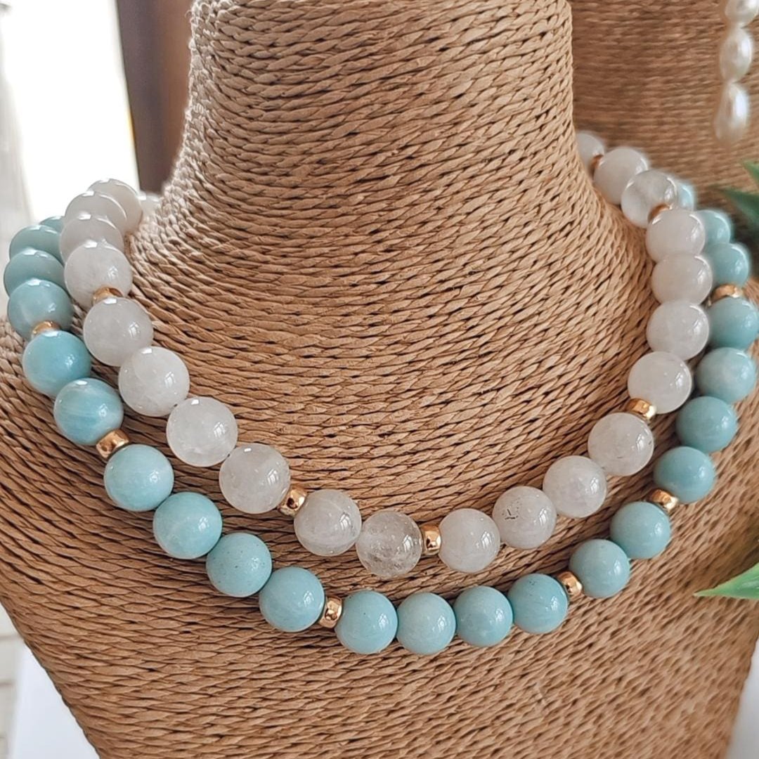 Maria Chunky Gemstone Necklace